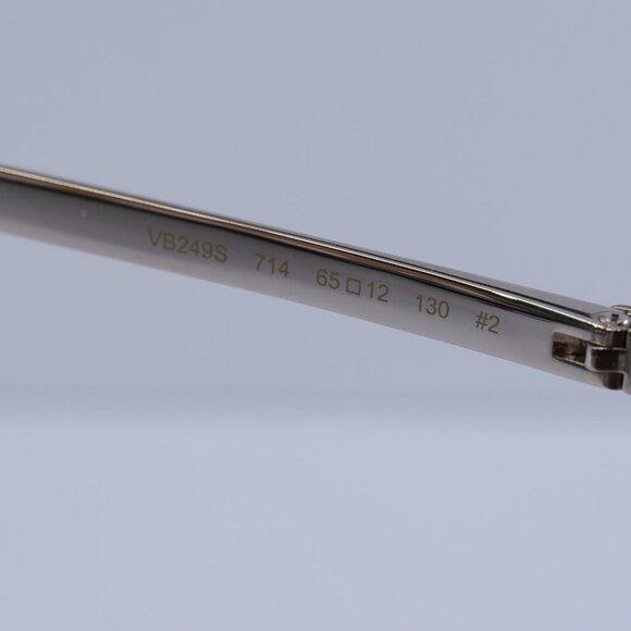 Victoria Beckham VB249S 714 Rectangle Sunglasses – Gold/Brown Gradient - Picture 7 of 9